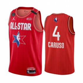 Canotte Uomo Los Angeles Lakers Alex Caruso 4 2020 All-Star Jordan Brand Rosso Swingman